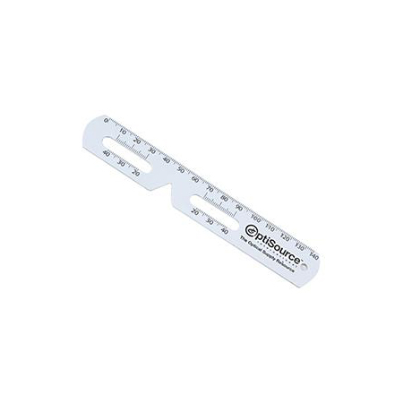 PD Ruler with Eyeholes & Nose Notch